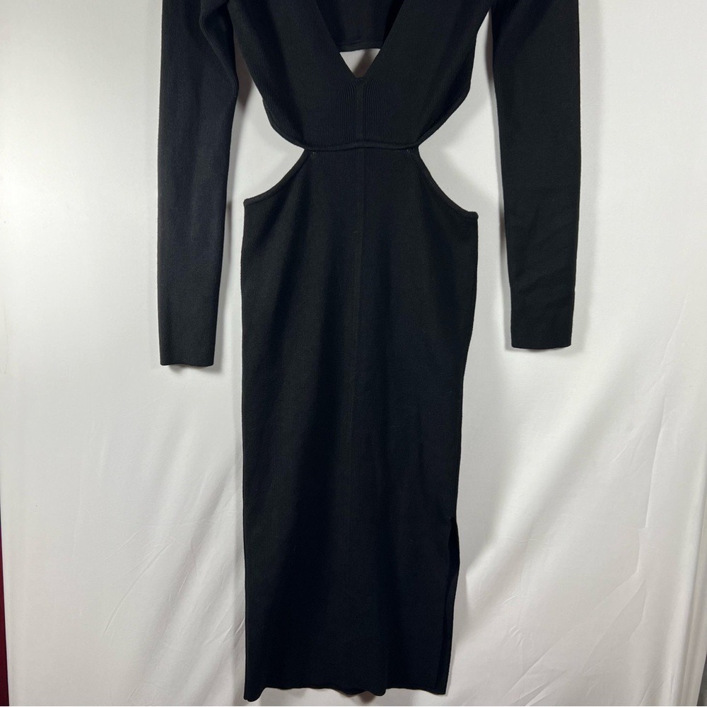 Dynamite Rehab Black‎ Cutout Long Sleeve Size P/S - Picture 4 of 15